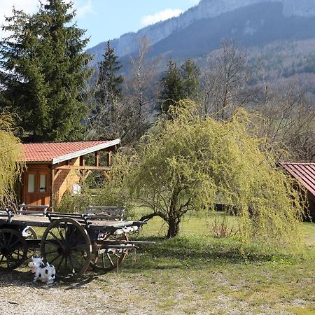 Chalet Du Camping La Porte St Martin Saint-Martin-en-Vercors Экстерьер фото