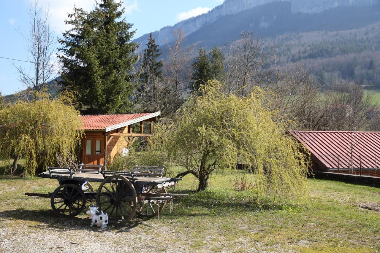 Chalet Du Camping La Porte St Martin Saint-Martin-en-Vercors Экстерьер фото