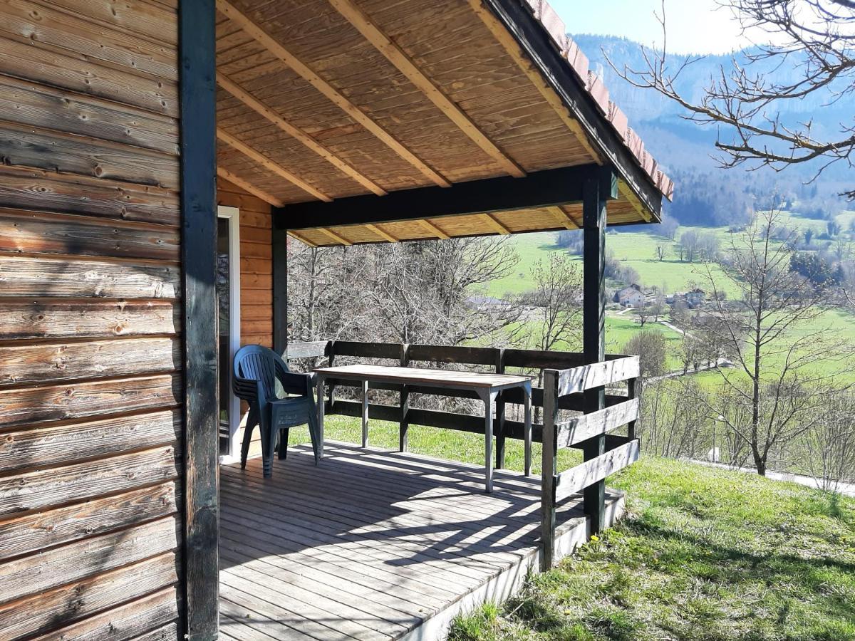 Chalet Du Camping La Porte St Martin Saint-Martin-en-Vercors Экстерьер фото